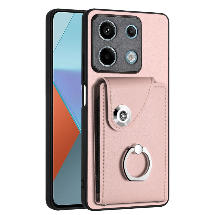 Organ Card Bag Ring Holder PU Phone Case, For Xiaomi Redmi A3 4G, For Xiaomi Redmi Note 13 Pro 4G Global, For Xiaomi Redmi Note 13 4G Global, For Xiaomi Redmi 13C 5G / Redmi 13R, For Xiaomi Redmi 13C 4G / Poco C65, For Xiaomi Redmi Note 13 5G Global   ...