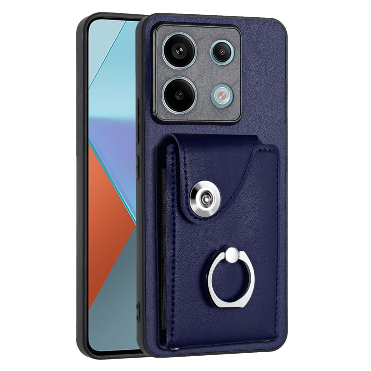 Organ Card Bag Ring Holder PU Phone Case, For Xiaomi Redmi A3 4G, For Xiaomi Redmi Note 13 Pro 4G Global, For Xiaomi Redmi Note 13 4G Global, For Xiaomi Redmi 13C 5G / Redmi 13R, For Xiaomi Redmi 13C 4G / Poco C65, For Xiaomi Redmi Note 13 5G Global   ...