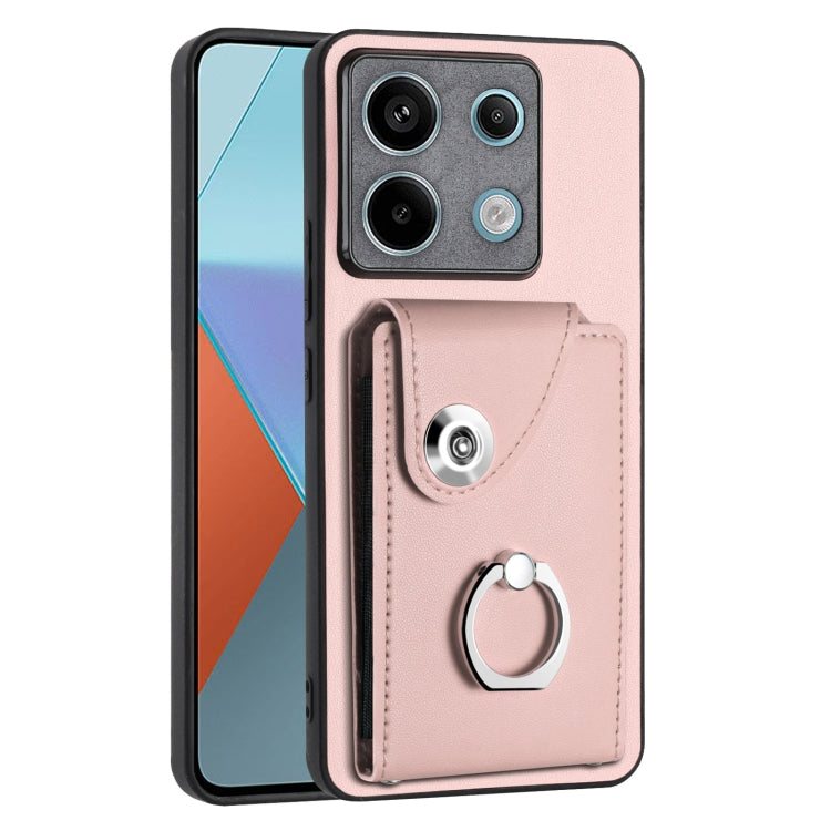Organ Card Bag Ring Holder PU Phone Case, For Xiaomi Redmi A3 4G, For Xiaomi Redmi Note 13 Pro 4G Global, For Xiaomi Redmi Note 13 4G Global, For Xiaomi Redmi 13C 5G / Redmi 13R, For Xiaomi Redmi 13C 4G / Poco C65, For Xiaomi Redmi Note 13 5G Global   ...