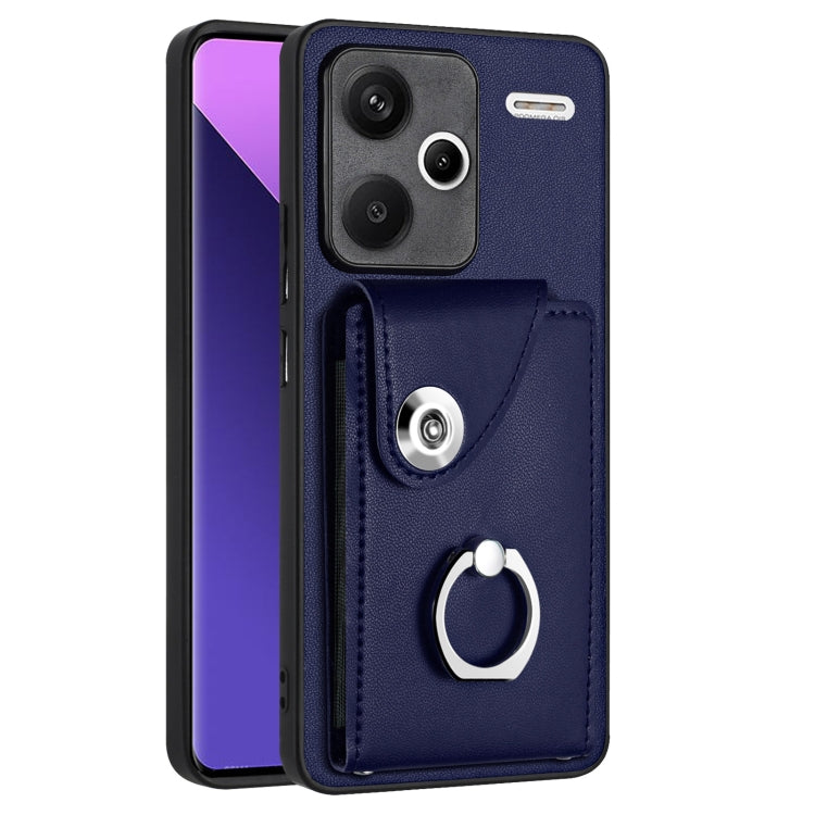 Organ Card Bag Ring Holder PU Phone Case, For Xiaomi Redmi A3 4G, For Xiaomi Redmi Note 13 Pro 4G Global, For Xiaomi Redmi Note 13 4G Global, For Xiaomi Redmi 13C 5G / Redmi 13R, For Xiaomi Redmi 13C 4G / Poco C65, For Xiaomi Redmi Note 13 5G Global   ...