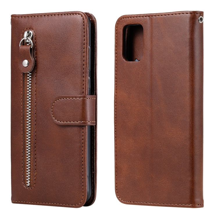 Fashion Calf Texture Zipper Horizontal Flip Leather Case with Holder & Card Slots & Wallet, For Samsung Galaxy A21s, For Samsung Galaxy A31, For Samsung Galaxy A51 5G, For Samsung Galaxy A71 5G, For Samsung Galaxy M30s, For Samsung Galaxy M31