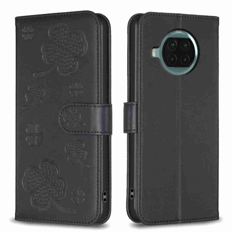 Four-leaf Embossed Leather Phone Case, For Xiaomi Mi 11 Lite, For Xiaomi Redmi Note 10 4G / 10S, For Xiaomi Redmi Note 10 Pro, For Xiaomi Poco M3, For Xiaomi Redmi K30S, For Xiaomi Mi 10T Lite, For Xiaomi Poco X3, For Xiaomi Redmi 9A