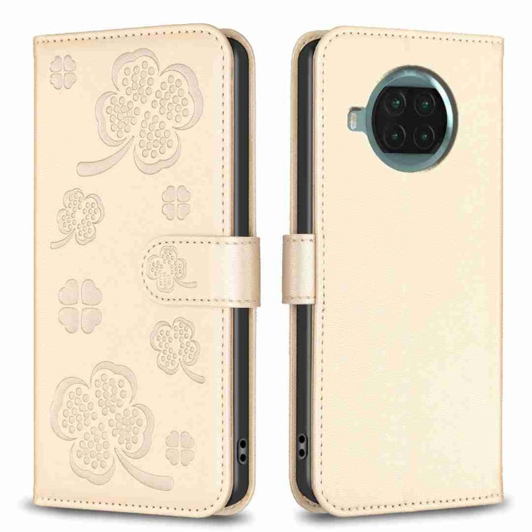 Four-leaf Embossed Leather Phone Case, For Xiaomi Mi 11 Lite, For Xiaomi Redmi Note 10 4G / 10S, For Xiaomi Redmi Note 10 Pro, For Xiaomi Poco M3, For Xiaomi Redmi K30S, For Xiaomi Mi 10T Lite, For Xiaomi Poco X3, For Xiaomi Redmi 9A