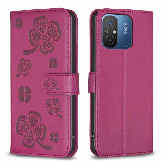 Four-leaf Embossed Leather Phone Case, For Xiaomi Poco C55 / Redmi 12C, For Xiaomi Redmi Note 12 Pro+ 5G Global, For Xiaomi Redmi Note 12 Pro 5G Global, For Xiaomi Redmi Note 12 5G Global, For Xiaomi 13 Lite 5G, For Xiaomi Redmi K60 / K60 Pro          ...
