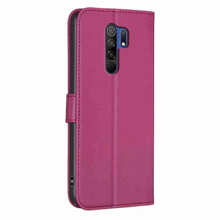 Four-leaf Embossed Leather Phone Case, For Xiaomi Redmi 9, For Xiaomi Redmi Note 9, For Xiaomi Redmi Note 9 Pro Max, For Xiaomi Redmi Note 8T, For Xiaomi Redmi Note 8, For Xiaomi Redmi Note 8 Pro