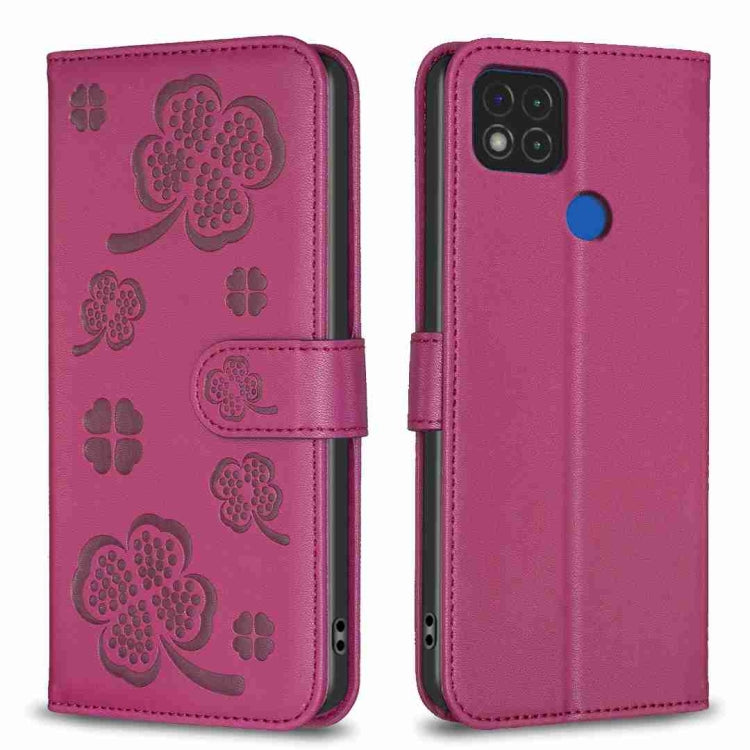 Four-leaf Embossed Leather Phone Case, For Xiaomi Redmi 10 5G / Note 11E, For Xiaomi Redmi 9C / 10A, For Xiaomi Redmi 10C, For Xiaomi Mi 11i / Poco F3, For Xiaomi Redmi 10 / Note 11 4G, For Xiaomi Redmi Note 11 Pro Global, For Xiaomi 11T / 11T Pro     ...