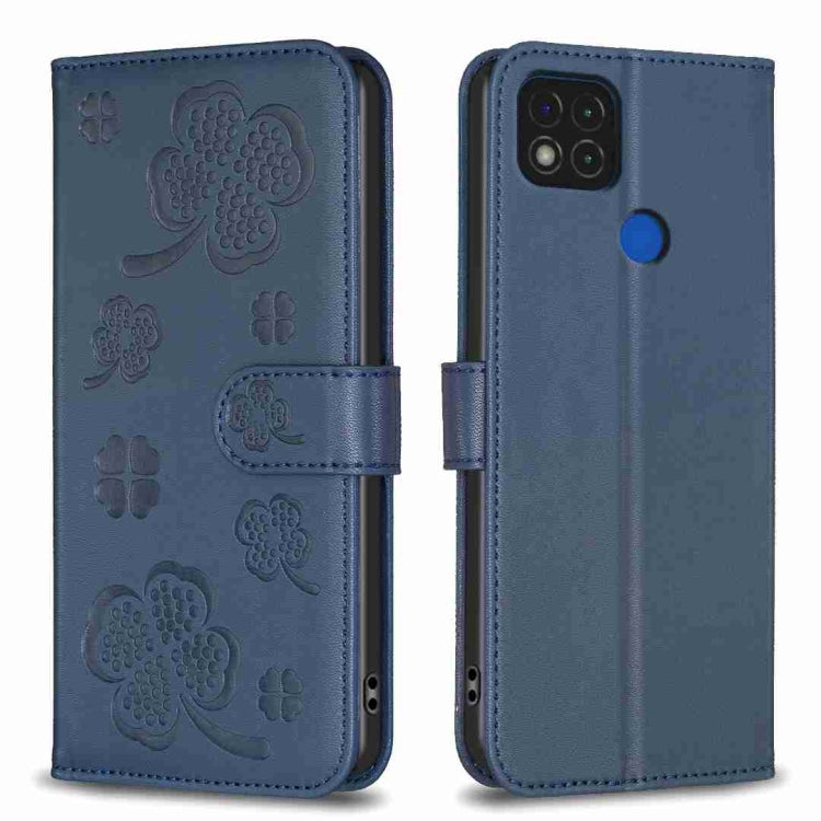 Four-leaf Embossed Leather Phone Case, For Xiaomi Redmi 10 5G / Note 11E, For Xiaomi Redmi 9C / 10A, For Xiaomi Redmi 10C, For Xiaomi Mi 11i / Poco F3, For Xiaomi Redmi 10 / Note 11 4G, For Xiaomi Redmi Note 11 Pro Global, For Xiaomi 11T / 11T Pro     ...