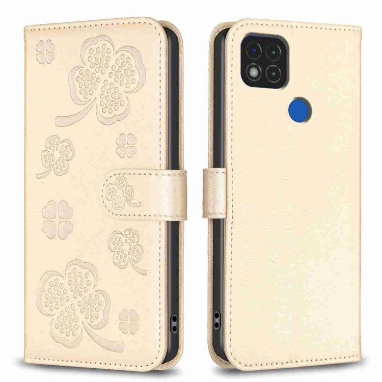 Four-leaf Embossed Leather Phone Case, For Xiaomi Redmi 10 5G / Note 11E, For Xiaomi Redmi 9C / 10A, For Xiaomi Redmi 10C, For Xiaomi Mi 11i / Poco F3, For Xiaomi Redmi 10 / Note 11 4G, For Xiaomi Redmi Note 11 Pro Global, For Xiaomi 11T / 11T Pro     ...