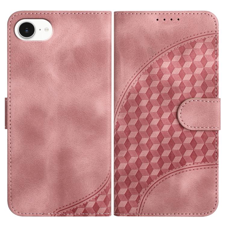 YX0060 Elephant Head Embossed Phone Leather Case with Lanyard, For iPhone 18 Pro / 17 Pro, For iPhone 18 Pro Max / 17 Pro Max, For iPhone 17e / 16e, For iPhone 17, For iPhone Air, For iPhone 16 Pro Max