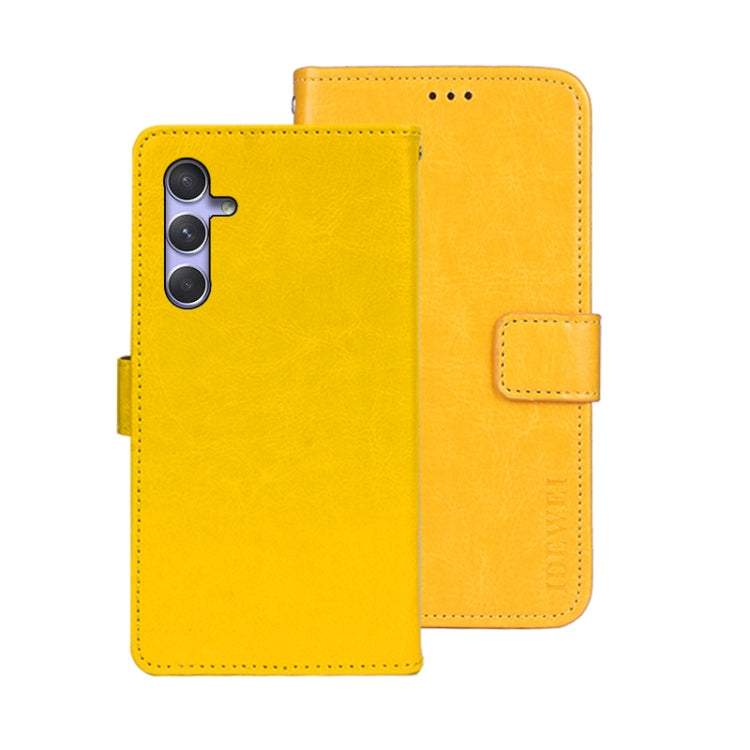 idewei Crazy Horse Texture Leather Phone Case, For Samsung Galaxy A05 4G, For Samsung Galaxy A05s 4G, For Samsung Galaxy M34 5G / F34 5G, For Samsung Galaxy A25 5G, For Samsung Galaxy S23 FE 5G
