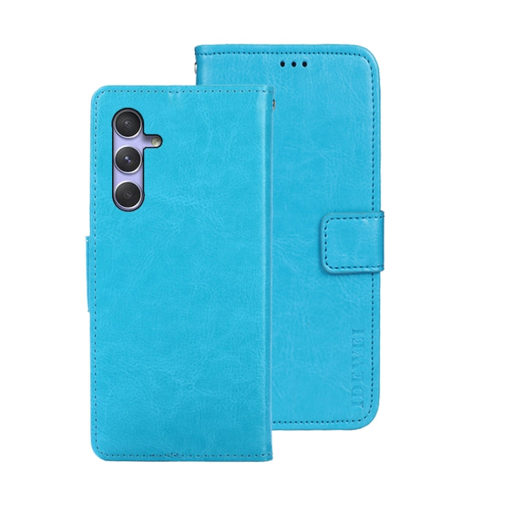 idewei Crazy Horse Texture Leather Phone Case, For Samsung Galaxy A05 4G, For Samsung Galaxy A05s 4G, For Samsung Galaxy M34 5G / F34 5G, For Samsung Galaxy A25 5G, For Samsung Galaxy S23 FE 5G