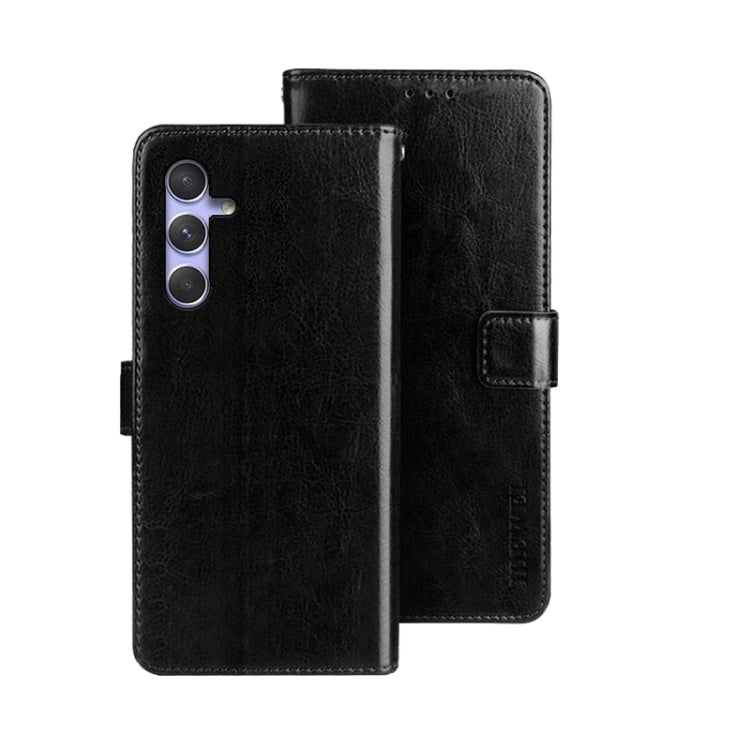 idewei Crazy Horse Texture Leather Phone Case, For Samsung Galaxy A05 4G, For Samsung Galaxy A05s 4G, For Samsung Galaxy M34 5G / F34 5G, For Samsung Galaxy A25 5G, For Samsung Galaxy S23 FE 5G