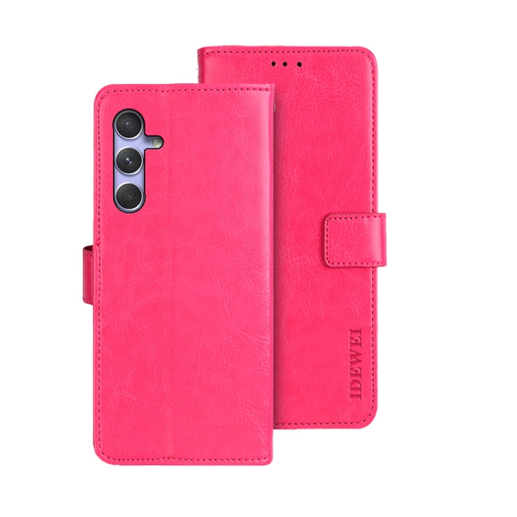 idewei Crazy Horse Texture Leather Phone Case, For Samsung Galaxy A05 4G, For Samsung Galaxy A05s 4G, For Samsung Galaxy M34 5G / F34 5G, For Samsung Galaxy A25 5G, For Samsung Galaxy S23 FE 5G