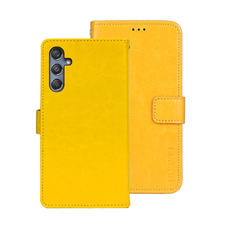 idewei Crazy Horse Texture Leather Phone Case, For Samsung Galaxy A05 4G, For Samsung Galaxy A05s 4G, For Samsung Galaxy M34 5G / F34 5G, For Samsung Galaxy A25 5G, For Samsung Galaxy S23 FE 5G