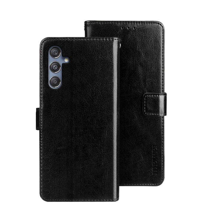 idewei Crazy Horse Texture Leather Phone Case, For Samsung Galaxy A05 4G, For Samsung Galaxy A05s 4G, For Samsung Galaxy M34 5G / F34 5G, For Samsung Galaxy A25 5G, For Samsung Galaxy S23 FE 5G