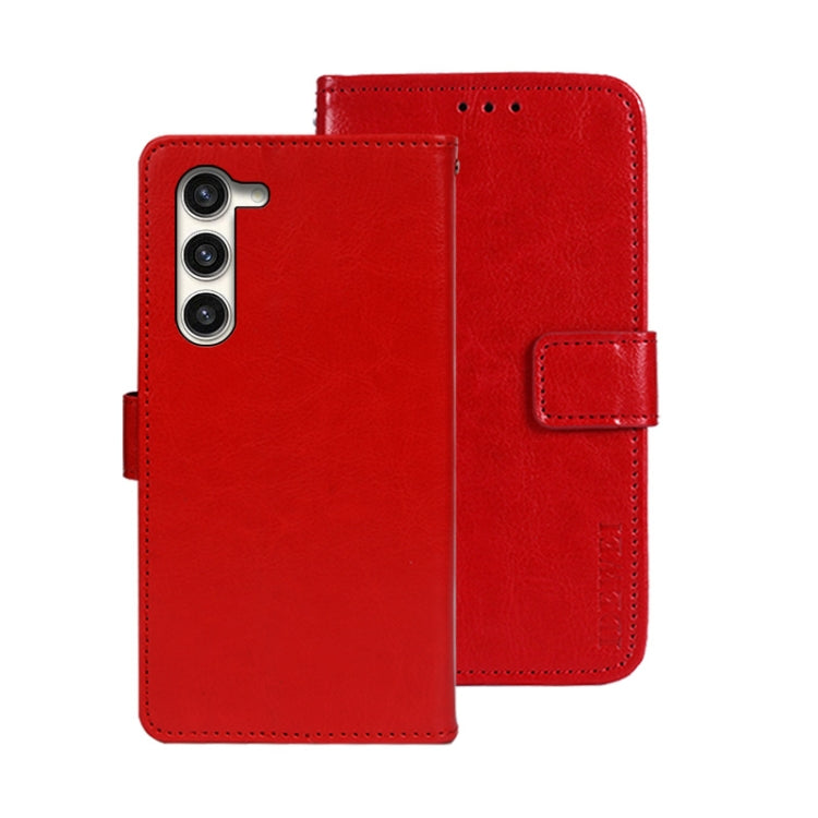 idewei Crazy Horse Texture Leather Phone Case, For Samsung Galaxy A15 5G, For Samsung Galaxy A55 5G, For Samsung Galaxy A35 5G, For Samsung Galaxy S24 Ultra 5G, For Samsung Galaxy S24+ 5G, For Samsung Galaxy S24 5G