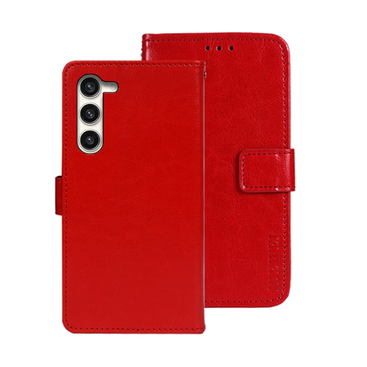 idewei Crazy Horse Texture Leather Phone Case, For Samsung Galaxy A15 5G, For Samsung Galaxy A55 5G, For Samsung Galaxy A35 5G, For Samsung Galaxy S24 Ultra 5G, For Samsung Galaxy S24+ 5G, For Samsung Galaxy S24 5G