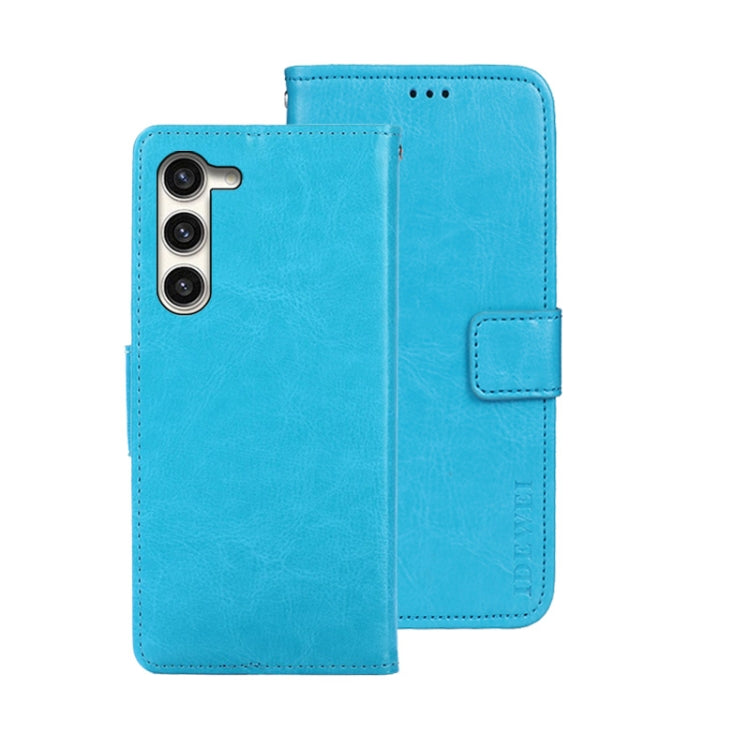 idewei Crazy Horse Texture Leather Phone Case, For Samsung Galaxy A15 5G, For Samsung Galaxy A55 5G, For Samsung Galaxy A35 5G, For Samsung Galaxy S24 Ultra 5G, For Samsung Galaxy S24+ 5G, For Samsung Galaxy S24 5G