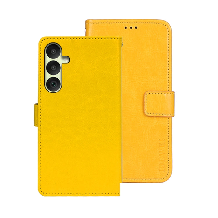 idewei Crazy Horse Texture Leather Phone Case, For Samsung Galaxy A15 5G, For Samsung Galaxy A55 5G, For Samsung Galaxy A35 5G, For Samsung Galaxy S24 Ultra 5G, For Samsung Galaxy S24+ 5G, For Samsung Galaxy S24 5G