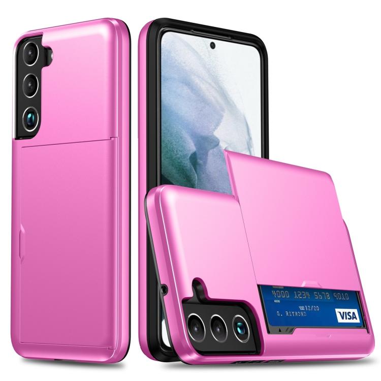 Shockproof Armor Phone Case with Card Slot, For Samsung Galaxy S25 FE 5G, For Samsung Galaxy S25 5G, For Samsung Galaxy S25+ 5G, For Samsung Galaxy S25 Ultra 5G