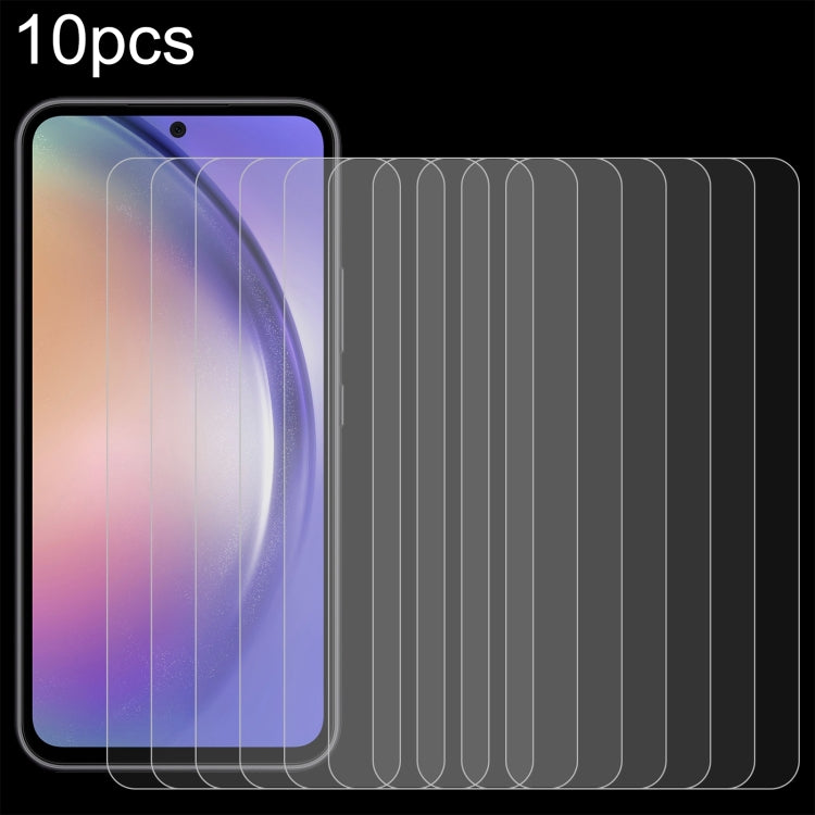10pcs 0.18mm 9H 2.5D Tempered Glass Film, For Samsung Galaxy Quantum 5, For Samsung Galaxy Xcover 7 Pro, For Samsung Galaxy Xcover 7, For Samsung Galaxy Quantum4