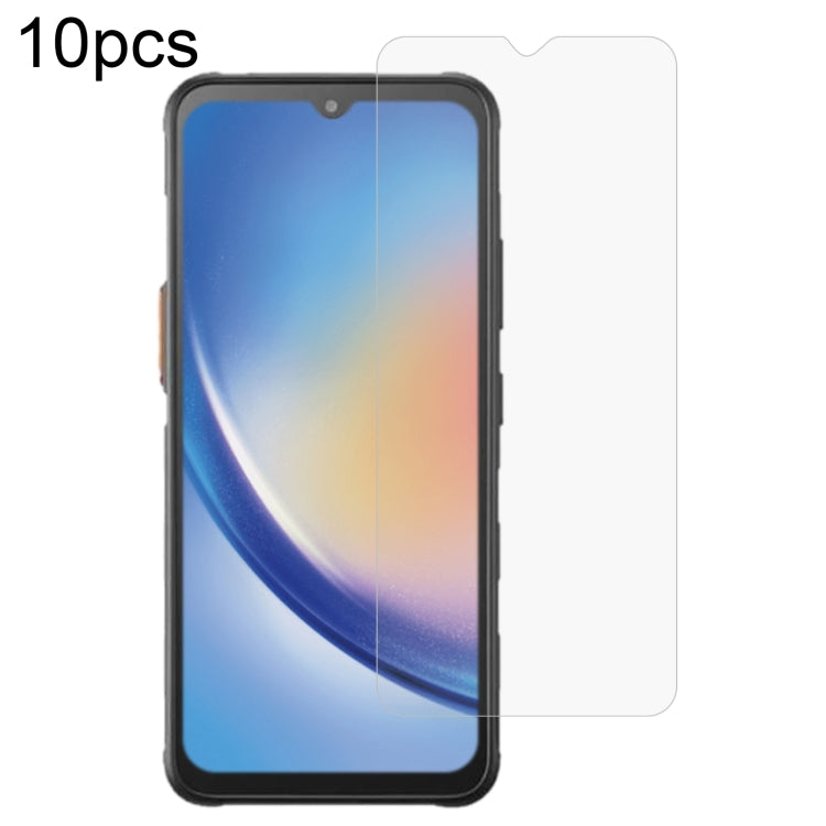 10pcs 0.18mm 9H 2.5D Tempered Glass Film, For Samsung Galaxy Quantum 5, For Samsung Galaxy Xcover 7 Pro, For Samsung Galaxy Xcover 7, For Samsung Galaxy Quantum4