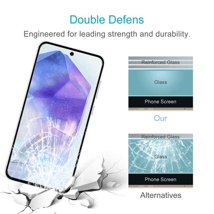 10pcs 0.18mm 9H 2.5D Tempered Glass Film, For Samsung Galaxy Quantum 5, For Samsung Galaxy Xcover 7 Pro, For Samsung Galaxy Xcover 7, For Samsung Galaxy Quantum4