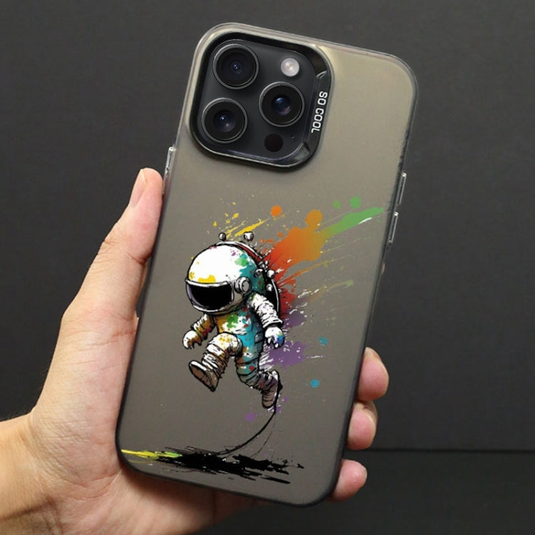Color Ink Frosted PC+TPU Phone Case, For iPhone 13 Pro, For iPhone 13, For iPhone 12