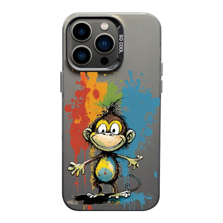 Color Ink Frosted PC+TPU Phone Case, For iPhone 13 Pro, For iPhone 13, For iPhone 12