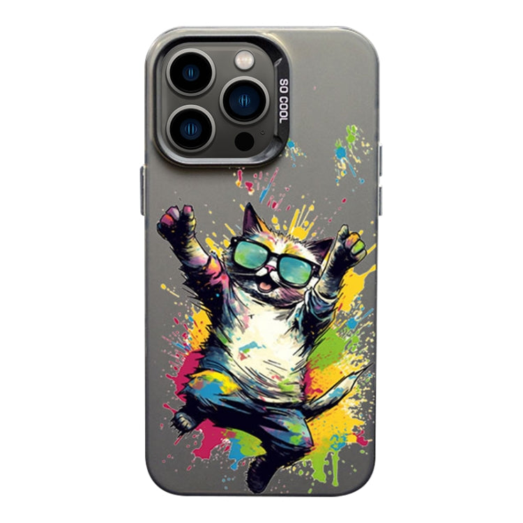 Color Ink Frosted PC+TPU Phone Case, For iPhone 13 Pro, For iPhone 13, For iPhone 12