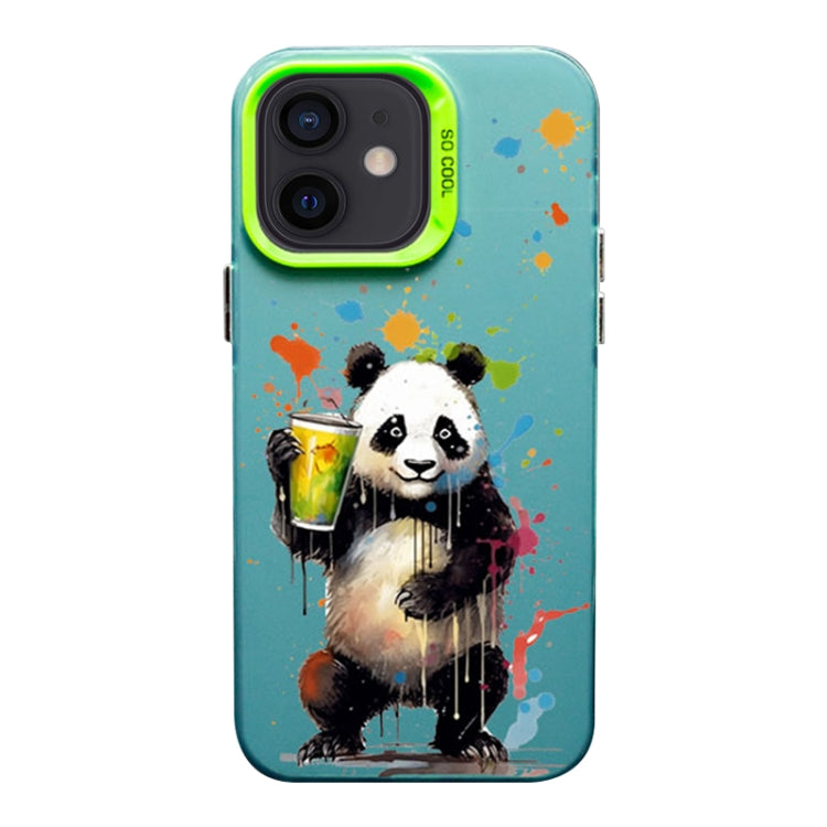 Color Ink Frosted PC+TPU Phone Case, For iPhone 13 Pro, For iPhone 13, For iPhone 12