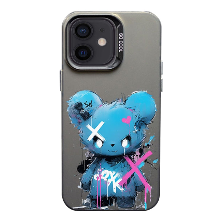 Color Ink Frosted PC+TPU Phone Case, For iPhone 13 Pro, For iPhone 13, For iPhone 12