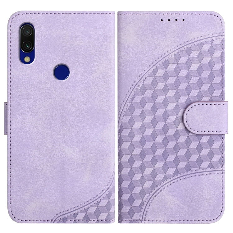 YX0060 Elephant Head Embossed Phone Leather Case with Lanyard, For Xiaomi Mi CC9, For Xiaomi Redmi K20, For Xiaomi Redmi 7A, For Xiaomi Redmi 7, For Xiaomi Redmi Note 7/7 Pro, For Xiaomi Redmi Go
