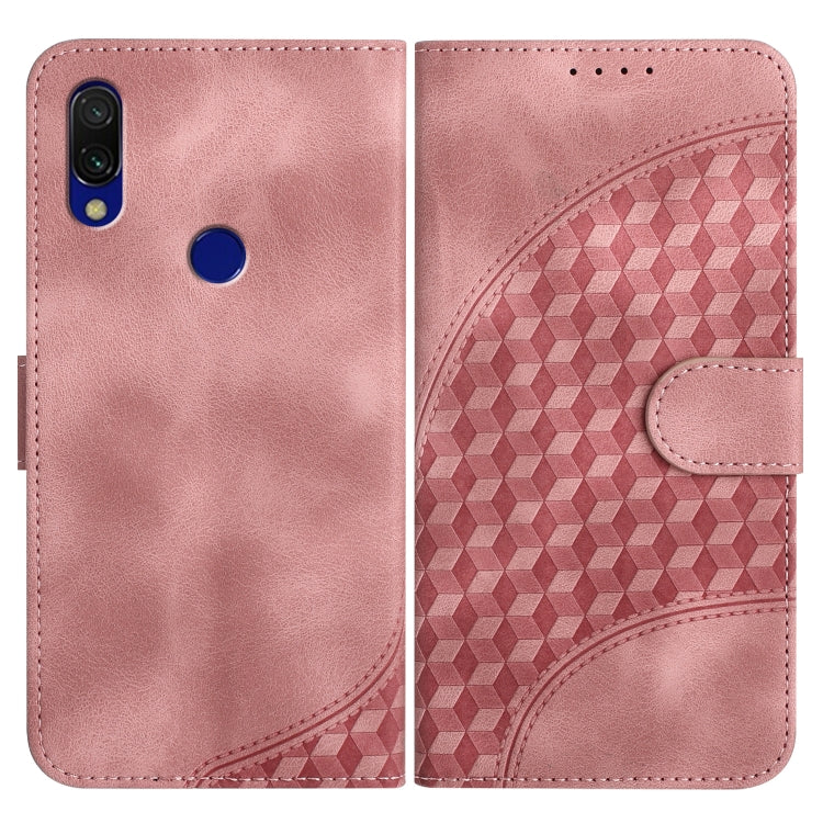 YX0060 Elephant Head Embossed Phone Leather Case with Lanyard, For Xiaomi Mi CC9, For Xiaomi Redmi K20, For Xiaomi Redmi 7A, For Xiaomi Redmi 7, For Xiaomi Redmi Note 7/7 Pro, For Xiaomi Redmi Go