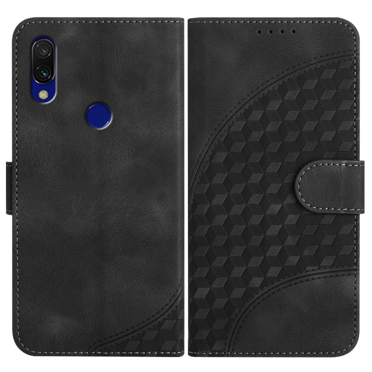 YX0060 Elephant Head Embossed Phone Leather Case with Lanyard, For Xiaomi Mi CC9, For Xiaomi Redmi K20, For Xiaomi Redmi 7A, For Xiaomi Redmi 7, For Xiaomi Redmi Note 7/7 Pro, For Xiaomi Redmi Go