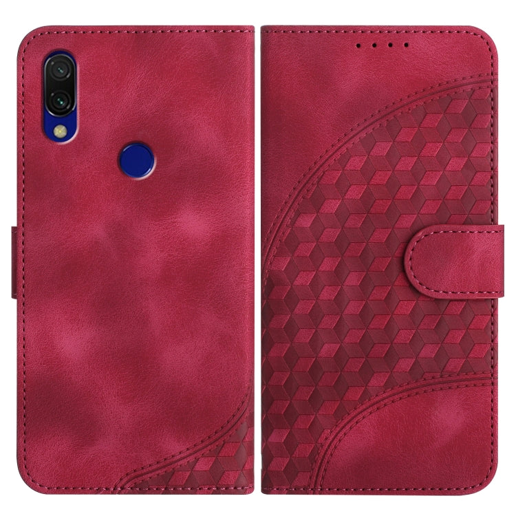 YX0060 Elephant Head Embossed Phone Leather Case with Lanyard, For Xiaomi Mi CC9, For Xiaomi Redmi K20, For Xiaomi Redmi 7A, For Xiaomi Redmi 7, For Xiaomi Redmi Note 7/7 Pro, For Xiaomi Redmi Go