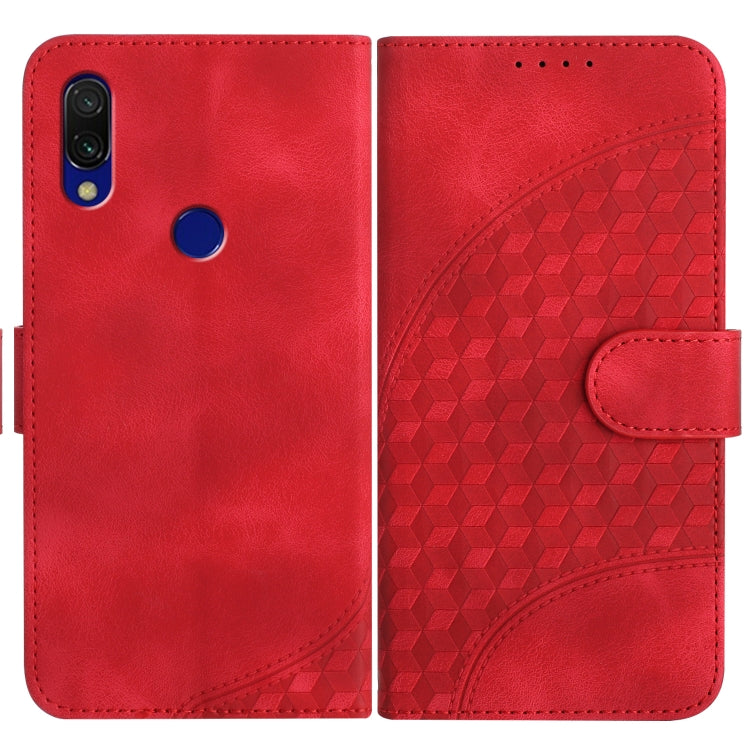 YX0060 Elephant Head Embossed Phone Leather Case with Lanyard, For Xiaomi Mi CC9, For Xiaomi Redmi K20, For Xiaomi Redmi 7A, For Xiaomi Redmi 7, For Xiaomi Redmi Note 7/7 Pro, For Xiaomi Redmi Go