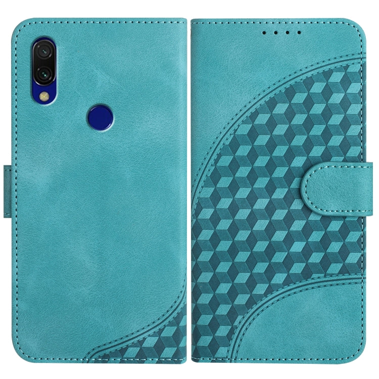YX0060 Elephant Head Embossed Phone Leather Case with Lanyard, For Xiaomi Mi CC9, For Xiaomi Redmi K20, For Xiaomi Redmi 7A, For Xiaomi Redmi 7, For Xiaomi Redmi Note 7/7 Pro, For Xiaomi Redmi Go