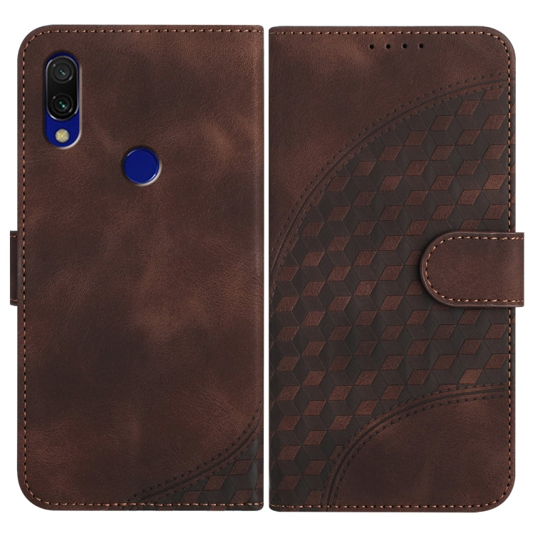YX0060 Elephant Head Embossed Phone Leather Case with Lanyard, For Xiaomi Mi CC9, For Xiaomi Redmi K20, For Xiaomi Redmi 7A, For Xiaomi Redmi 7, For Xiaomi Redmi Note 7/7 Pro, For Xiaomi Redmi Go