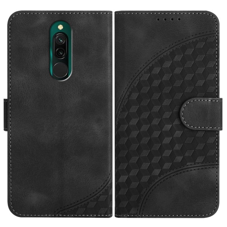 YX0060 Elephant Head Embossed Phone Leather Case with Lanyard, For Xiaomi Mi 10T/10T Pro 5G/Redmi K30T/K30S, For Xiaomi Redmi 9C/9C NFC/Poco C3, For Xiaomi Mi 10T Lite 5G, For Xiaomi Redmi 8, For Xiaomi Redmi Note 8 Pro, For Xiaomi Mi CC9e