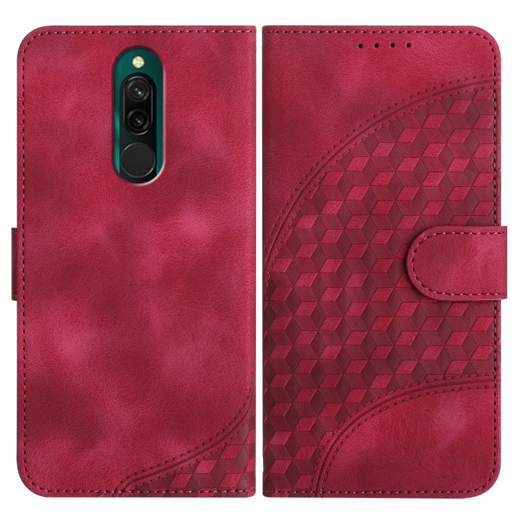 YX0060 Elephant Head Embossed Phone Leather Case with Lanyard, For Xiaomi Mi 10T/10T Pro 5G/Redmi K30T/K30S, For Xiaomi Redmi 9C/9C NFC/Poco C3, For Xiaomi Mi 10T Lite 5G, For Xiaomi Redmi 8, For Xiaomi Redmi Note 8 Pro, For Xiaomi Mi CC9e