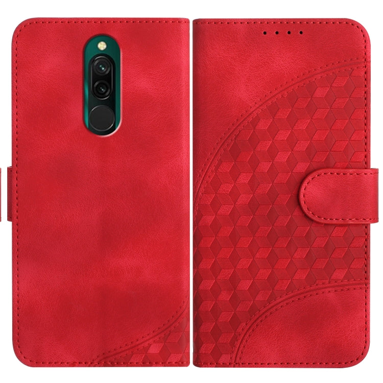 YX0060 Elephant Head Embossed Phone Leather Case with Lanyard, For Xiaomi Mi 10T/10T Pro 5G/Redmi K30T/K30S, For Xiaomi Redmi 9C/9C NFC/Poco C3, For Xiaomi Mi 10T Lite 5G, For Xiaomi Redmi 8, For Xiaomi Redmi Note 8 Pro, For Xiaomi Mi CC9e