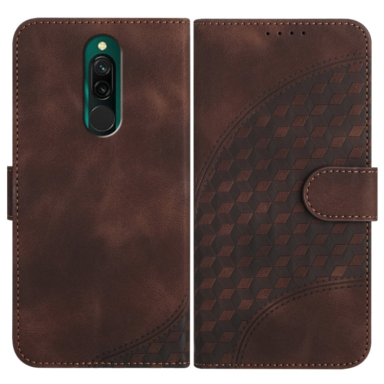 YX0060 Elephant Head Embossed Phone Leather Case with Lanyard, For Xiaomi Mi 10T/10T Pro 5G/Redmi K30T/K30S, For Xiaomi Redmi 9C/9C NFC/Poco C3, For Xiaomi Mi 10T Lite 5G, For Xiaomi Redmi 8, For Xiaomi Redmi Note 8 Pro, For Xiaomi Mi CC9e