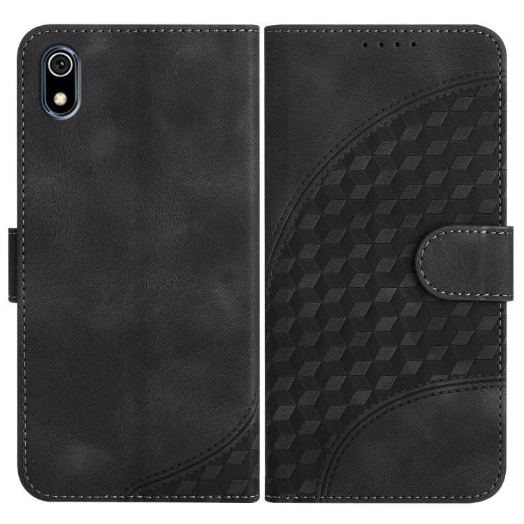 YX0060 Elephant Head Embossed Phone Leather Case with Lanyard, For Xiaomi Mi CC9, For Xiaomi Redmi K20, For Xiaomi Redmi 7A, For Xiaomi Redmi 7, For Xiaomi Redmi Note 7/7 Pro, For Xiaomi Redmi Go