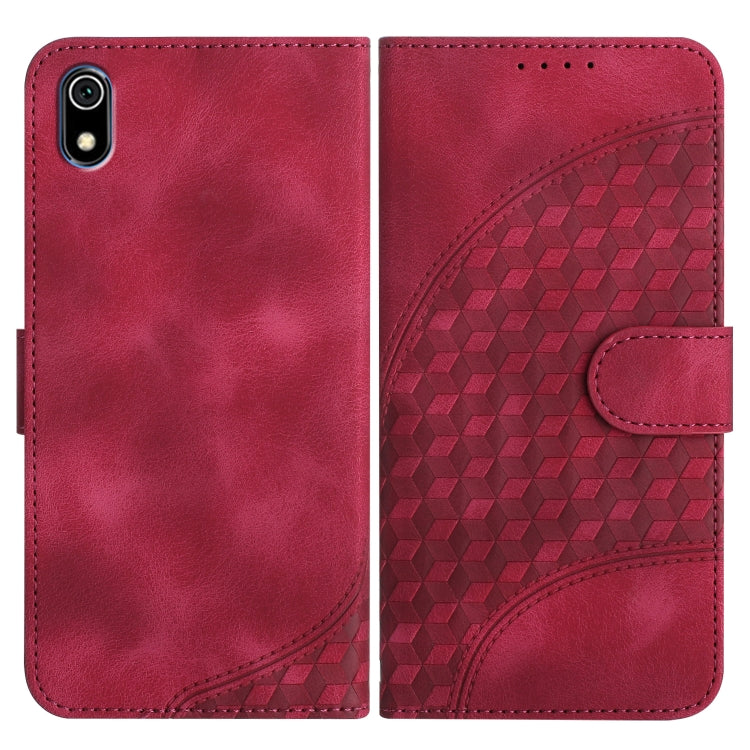 YX0060 Elephant Head Embossed Phone Leather Case with Lanyard, For Xiaomi Mi CC9, For Xiaomi Redmi K20, For Xiaomi Redmi 7A, For Xiaomi Redmi 7, For Xiaomi Redmi Note 7/7 Pro, For Xiaomi Redmi Go