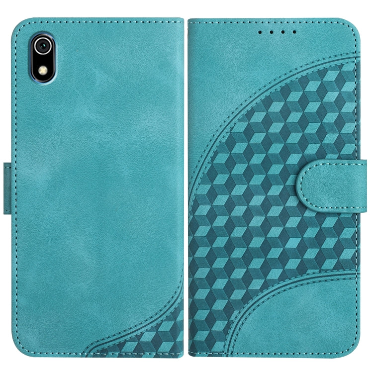 YX0060 Elephant Head Embossed Phone Leather Case with Lanyard, For Xiaomi Mi CC9, For Xiaomi Redmi K20, For Xiaomi Redmi 7A, For Xiaomi Redmi 7, For Xiaomi Redmi Note 7/7 Pro, For Xiaomi Redmi Go