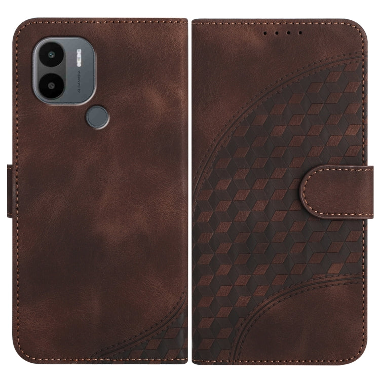 YX0060 Elephant Head Embossed Phone Leather Case with Lanyard, For Xiaomi Redmi Note 12 5G Global/Poco X5 5G, For Xiaomi Civi 2/13 Lite, For Xiaomi 13 Pro, For Xiaomi 13, For Xiaomi Redmi A1+, For Xiaomi Redmi K50 Ultra/12T/12T Pro