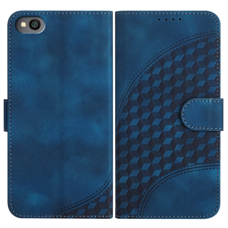 YX0060 Elephant Head Embossed Phone Leather Case with Lanyard, For Xiaomi Mi CC9, For Xiaomi Redmi K20, For Xiaomi Redmi 7A, For Xiaomi Redmi 7, For Xiaomi Redmi Note 7/7 Pro, For Xiaomi Redmi Go