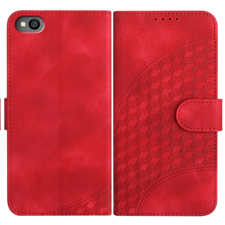 YX0060 Elephant Head Embossed Phone Leather Case with Lanyard, For Xiaomi Mi CC9, For Xiaomi Redmi K20, For Xiaomi Redmi 7A, For Xiaomi Redmi 7, For Xiaomi Redmi Note 7/7 Pro, For Xiaomi Redmi Go