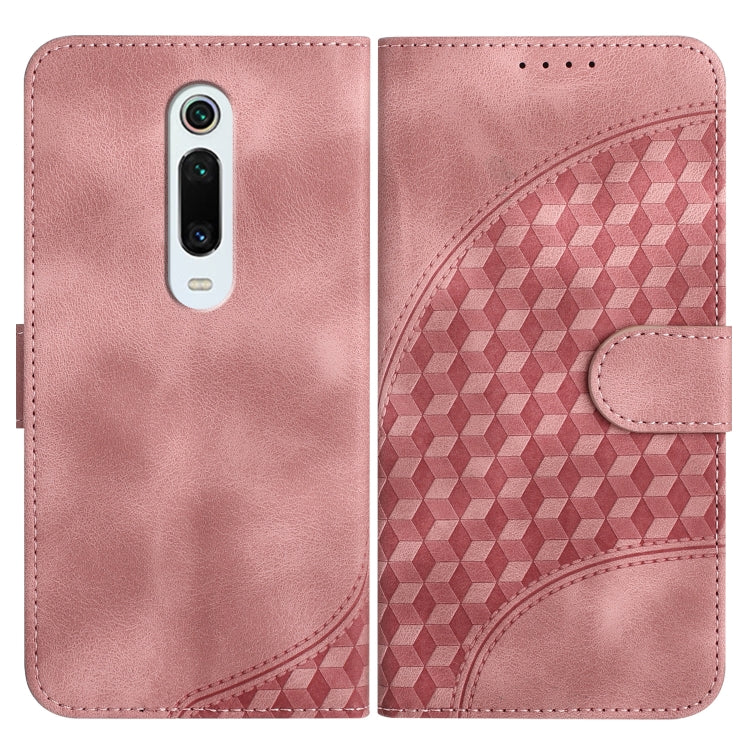 YX0060 Elephant Head Embossed Phone Leather Case with Lanyard, For Xiaomi Mi CC9, For Xiaomi Redmi K20, For Xiaomi Redmi 7A, For Xiaomi Redmi 7, For Xiaomi Redmi Note 7/7 Pro, For Xiaomi Redmi Go